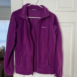 Columbia Vibrant Purple Fleece Jacket